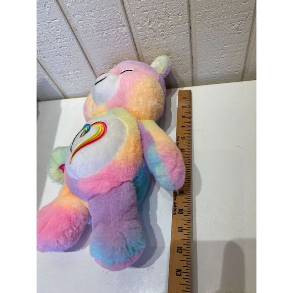 Care Bears Rainbow Heart Unlock the Magic Togetherness 14in Bear Plush Toy - Picture 12 of 12